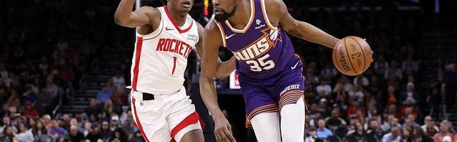 阿门：光是想想能和凯文-杜兰特一起上场 我就会忍不住笑出来